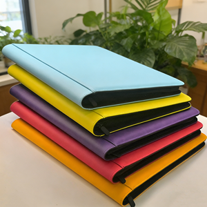 Álbum de Fotos Vintage Personalizable con Cubierta de Cuero Hecha a Mano, 9 Bolsillos, Impermeable, para Recuerdos de Boda y Objetos de Valor Familiares - Product Image 1