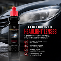 Composé de Restauration de Phares 138g Crème de Polissage pour Lentilles en Plastique de Voiture pour Phares Jaunis, Opaques et Oxydés