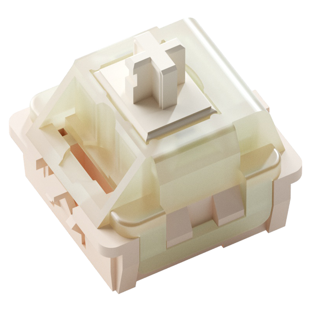 Weikav Customized Mechanical Keyboard Switches Black Switch Raw Coconut Latte Shaft HIFI Sound Excellent Mahjong Tone Five-Foot