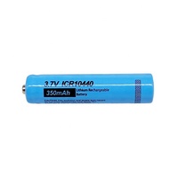 Batería de litio cilíndrica ICR10440 3,7 V 10440 AAA 350mAh Producto electrónico Batería de iones de litio