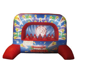 Shooter-Juego de disparo inflable para fiesta de carnaval, patio, nerfwall, galería de tiro - Product Image 4