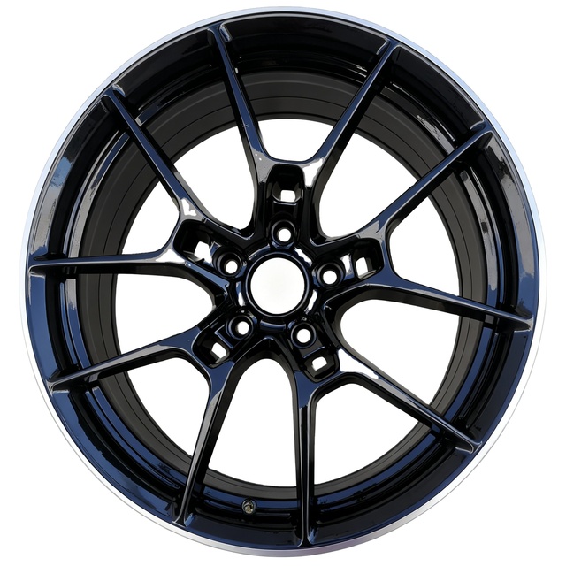 New Design 17X8.5/9.5 Green Red & Black Monoblock Beadlock Deep Concave Flow Forming Wheels for BMW 5X112 5X120