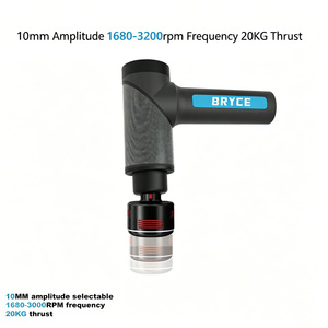 Pistolet de massage vibrant froid/chaud EMS de qualité médicale avec 10 têtes de massage et 5 niveaux de vitesse pour la relaxation musculaire et la récupération sportive - Product Image 1