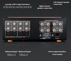 Clone accufase Ma-2000เครื่องขยายเสียงพลังงานสูง Hi-Fi เสียงสูงในบ้านรองรับโทนเสียง/การควบคุมระยะไกล - Product Image 6