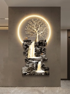 Yiwu nhà máy ban đầu <span class=keywords><strong>facai</strong></span> cây Phong Cảnh Sơn lối vào dẫn trang trí sơn treo sơn trang trí nhà - Product Image 2