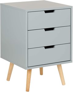 Table de <span class=keywords><strong>chevet</strong></span> rotative grise antique chinoise, table de <span class=keywords><strong>chevet</strong></span> mobile, table de <span class=keywords><strong>chevet</strong></span> <span class=keywords><strong>scandinave</strong></span> avec 3 tiroirs - Product Image 1