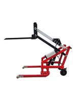 Chariot de manutention électrique KEYI DHE-350 avec levage hydraulique automatique, capacité de charge 500 kg, plateforme élévatrice, roues en PU, hauteur de levage max. 1500 mm