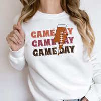 Transfert DTF de haute qualité, motif Jour de Match, thermocollant pour T-shirts