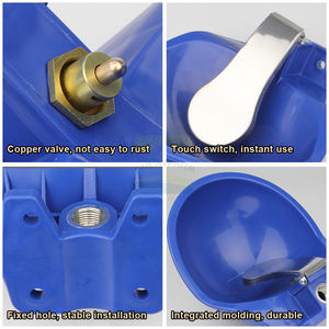 <span class=keywords><strong>Abreuvoir</strong></span> automatique pour bétail en <span class=keywords><strong>plastique</strong></span> bleu, <span class=keywords><strong>abreuvoir</strong></span> pour vaches, moutons, chèvres - Product Image 6