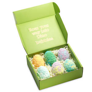 Set de Bombas de Baño para Niños, Bombas de Baño Efervescentes con Juguete Sorpresa de Dinosaurios Oceánicos en el Interior, Set de Regalo, Fabricante de Marca Privada OEM - Product Image 2