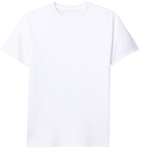 Camiseta de algodón para hombre, 100% algodón, cuello redondo, corte regular, lisa, básica, para imprimir. - Product Image 1