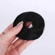 Fascia per capelli in stile nero di alta qualità con decorazioni per capelli in rilievo salviettine per capelli - Product Image 1