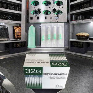 <span class=keywords><strong>Agujas</strong></span> de Acero Inoxidable para Tatuaje de Cejas y Párpados, 100 Piezas, 4/6/8/13 mm, 1.5 mm, 2.5 mm, <span class=keywords><strong>30G</strong></span>-34G, Indoloras, Esterilizadas, Herramientas para Arte Corporal - Product Image 3