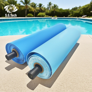 Liner de piscine en PVC personnalisé motif mosaïque bleu, imperméable et antidérapant, <span class=keywords><strong>prix</strong></span> fabricant Water Crown - Product Image 4