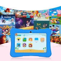 Tablette PRITOM K7 PRO HD 1024*600 pour enfants, éducation et jeux, avec étui anti-enfants, tablette Android pour enfants, PC 7 pouces, 2 Go + 16 Go, 0,3 + 2,0 MP