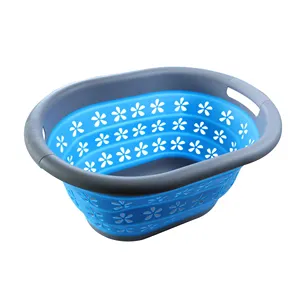 Laundry Master Spritzguss PP Kunststoff Zusammenklappbarer Wäschekorb Aufbewahrungsregal Einlagiger Kleiderorganizer für - Product Image 4