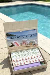 Set Mahjong Galleggiante <span class=keywords><strong>per</strong></span> Piscina, Accessorio <span class=keywords><strong>per</strong></span> Resort di Lusso, <span class=keywords><strong>per</strong></span> Attività Sociali degli Ospiti con Tessere in EVA - Product Image 5