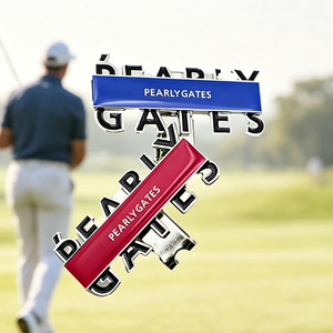 Ensemble de drapeaux de golf personnalisés de haute qualité pour équipe dorée, clip magnétique pour casquette de golf, clip pour sac de golf, accessoires de golf - Product Image 4