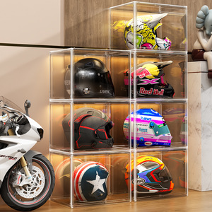 Motosiklet dişli depolama raf ev ekran kask kabine ve şapka rafı dayanıklı plastikten yapılmış - Product Image 5