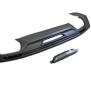 Kit carrosserie pour <span class=keywords><strong>Chevrolet</strong></span> <span class=keywords><strong>Camaro</strong></span> SS ZL1 LS <span class=keywords><strong>LT</strong></span> 2016-2018, diffuseur de pare-chocs arrière avec feux de jour à LED - Product Image 3