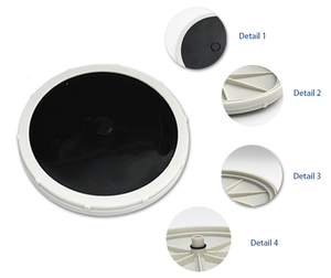 Disque à bulles EPDM de 215 mm, type plaque, en promotion, pour aération et traitement de l'eau - Product Image 6