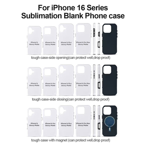 Fundas Personalizadas para Teléfono con Sublimación 3D para iPhone 18 17 16 <span class=keywords><strong>Pro</strong></span> Max, Fundas de Plástico Blanco para Transferencia de Calor DIY - Product Image 3