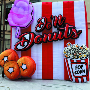 Hermoso Modelo Inflable de <span class=keywords><strong>Fuego</strong></span> para Publicidad, Globo Gigante Personalizado con Llama de <span class=keywords><strong>Fuego</strong></span> para Campamento - Product Image 3