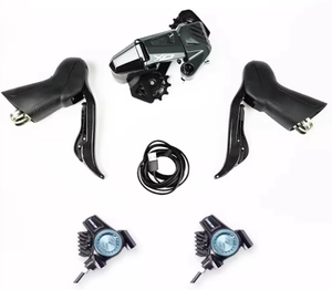 Grupo <span class=keywords><strong>de</strong></span> <span class=keywords><strong>Cambios</strong></span> Electrónico Inalámbrico WheelTop DES GeX para <span class=keywords><strong>Bicicleta</strong></span>, 7-14 Velocidades, Desviador Trasero para Bicicletas <span class=keywords><strong>de</strong></span> Carretera y Gravel - Product Image 1