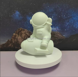 Artisanat en résine DIY : Figurines d'art fluide, Poupées variées, Jouets de dessin pour enfants, Personnages de dessins animés, <span class=keywords><strong>Tirelire</strong></span>, Moule d'Halloween, Fait main - Product Image 6