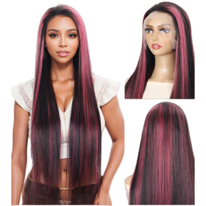 Peluca <span class=keywords><strong>de</strong></span> <span class=keywords><strong>Cabello</strong></span> Remy Vietnamita Transparente HD para Encaje Frontal 13x4, Densidad 180%, Sin Pegamento, Larga - Product Image 5