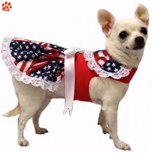 Perro de mascota ropa de talla fiesta cachorro perro vestido - Product Image 1