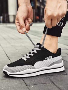 รองเท้าวิ่งกลางแจ้งแฟชั่นสำหรับผู้ชายและผู้หญิง, รองเท้าผ้าใบส้นแบนสวมใส่สบายรองเท้าระบายอากาศรองเท้ากันลื่น - Product Image 6