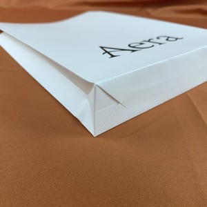 Luxury Double-Sided Black & <b>White</b> Printed Kraft Paper <b>Envelopes</b> - Custom Logo Packaging Bags Kraft Paper Mailer - Product Image 5