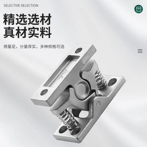 Butée de porte robuste en acier inoxydable 304 HGT10-65 à ressort - Product Image 4