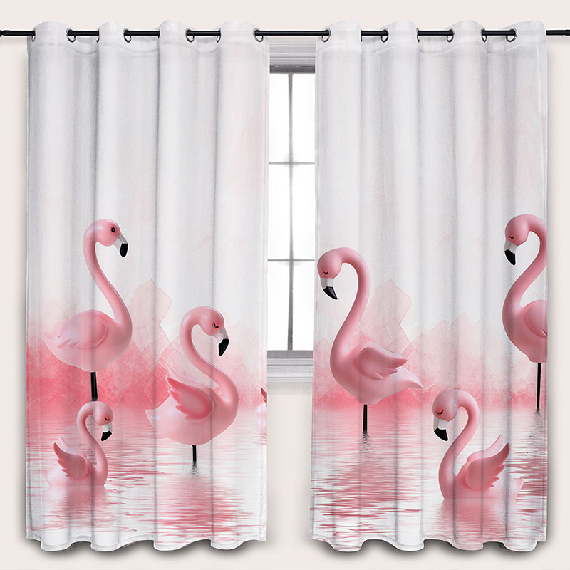 Pink swan