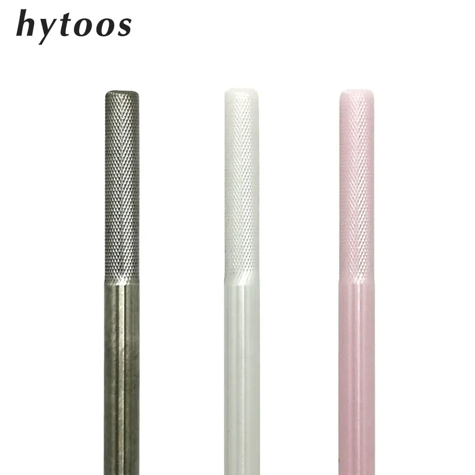 HYTOOS Buffer Bits 3/32 Carbide Nail Drill Bit Milling Cutter For Manicure Rotary Grinding Burr Nail Art Accessories