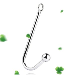 Paslanmaz çelik Anal kanca Metal Anal Butt Plug kanca yetişkin seks oyuncakları - Product Image 6