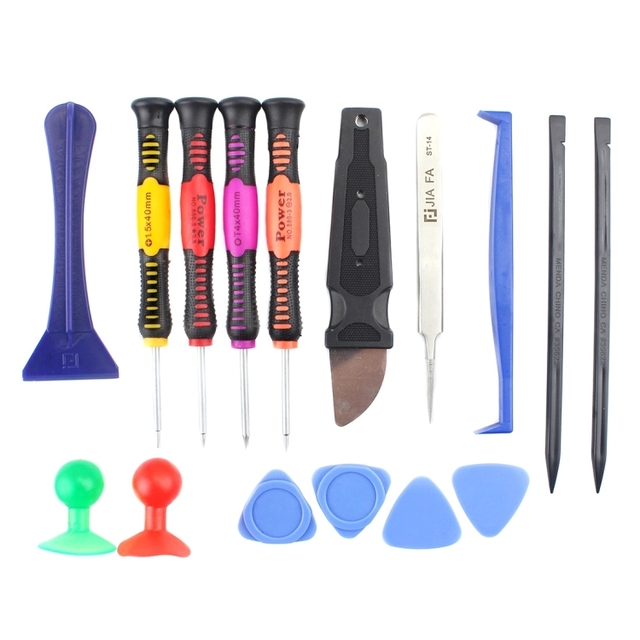 Wholesale JF-ipad 16 in 1 Repair Tool Set for iPhone for iPad