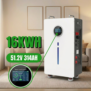 16kWh 300Ah 51.2V LiFePO4ล้อตู้แบตเตอรี่พลังงานแสงอาทิตย์สำหรับบ้านสามารถ RS485 CE รับประกัน10ปี - Product Image 1