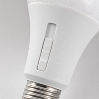Ampoule LED à détecteur de mouvement micro-ondes A19 E26 E27 B22, lampe à capteur radar 6W 10W 120V CRI 90 dimmable pour garage et couloir