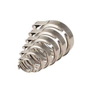 Fabrik 3 "Edelstahl v Band klemme mit Flansch V Klemme - Product Image 6