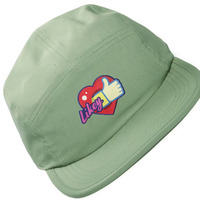Casquettes de camping en nylon non structurées de haute qualité avec logo tissé 2026 – Casquettes de camping personnalisées à 5 panneaux de haute qualité