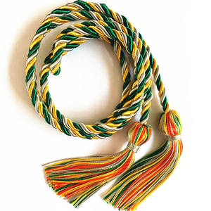 Cordones <span class=keywords><strong>de</strong></span> Honor <span class=keywords><strong>de</strong></span> Graduación <span class=keywords><strong>de</strong></span> Poliéster 100% OEM, Tamaño 120, Colores Variados, Venta al por Mayor, Ecológicos, <span class=keywords><strong>de</strong></span> Alta Tenacidad, para Días <span class=keywords><strong>de</strong></span> Graduación - Product Image 5