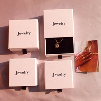 Offre Spéciale : Élégantes Petites Boîtes à Bijoux Roses Personnalisables – Coffrets Cadeaux Rigides en Papier avec Tiroir pour Bijoux et Logo Personnalisé