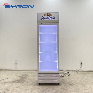 Refrigerador Vertical de Una Puerta de Vidrio para Bebidas, Refrigerador Comercial para Exhibición de Bebidas para Supermercados y Tiendas de Conveniencia LC Vertical - Product Image 6