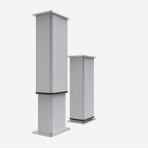Otoparklar İçin Hareketli Kolon Çift Kaldırmalı Elektrikli Alüminyum Kaldırma Masası Yol Direkli Kaldırıcılar Satışı - Product Image 3