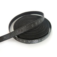 Bande élastique personnalisée de 10 mm en jacquard imprimé, en spandex/polyester, certifiée Oeko-Tex, pour le dos et le cou, pour le sport