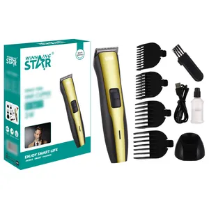 Manufacturer Wireless Best Man Pop Barber WINNING STAR ST-5617 Electric Manufacturer Cordless Hair Clipper