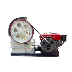 เครื่องบดหินแบบเคลื่อนที่ขนาดเล็ก PE 150X250 เครื่องยนต์ดีเซล ราคาเครื่องบดแบบกราม - Product Image 1