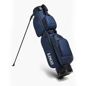 Sac de golf blanc haut de gamme en cuir PU imperméable et léger, design minimaliste, logo personnalisé - Product Image 3